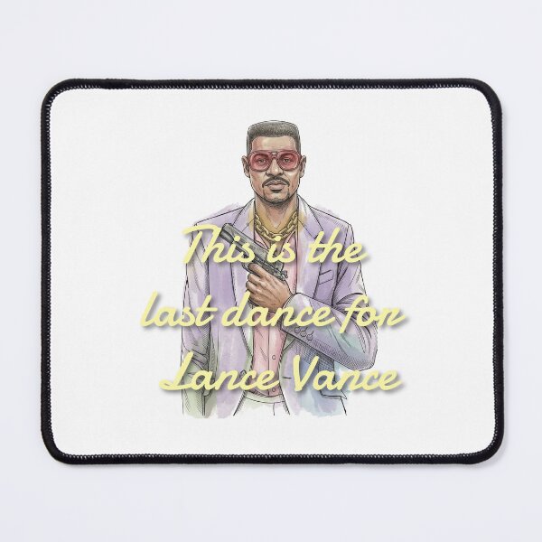 Item preview, This Is The Last Dance For Lance Vance - 80s Retro Quote Art designed and sold by qfa Originals.
