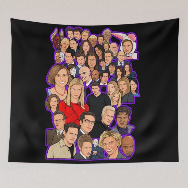 Item preview, Buffy The Vampire Slayer collage artwork designed and sold by gjnilespop.
