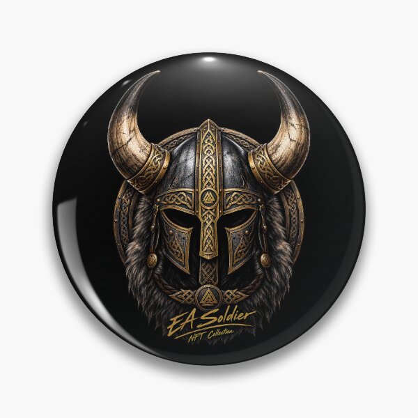 Item preview, Horned Viking Helmet  designed and sold by EASNFTCOL.