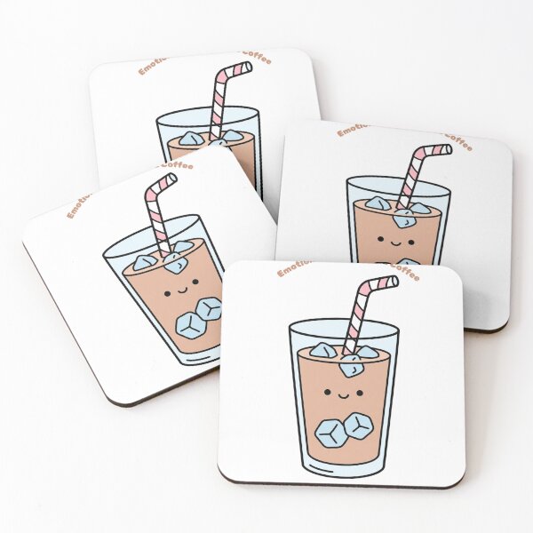 Item preview, Emotional Support Iced Coffee – Cute Cozy Aesthetic designed and sold by CHILLORA.