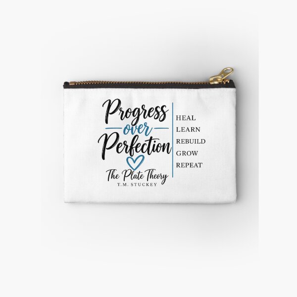 Item preview, The Plate Theory – Progress Over Perfection | Heal, Learn, Rebuild, Grow designed and sold by TMS-Designs.
