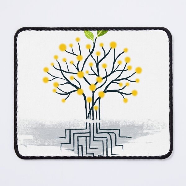 Item preview, Firefly Roots — Circuit Tree Sticker designed and sold by ShooNyaArtStudio.