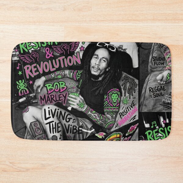 Item preview, Reggae Legend Shreds Studio Flow with Socks that Screamed for Help designed and sold by Print Fiction.