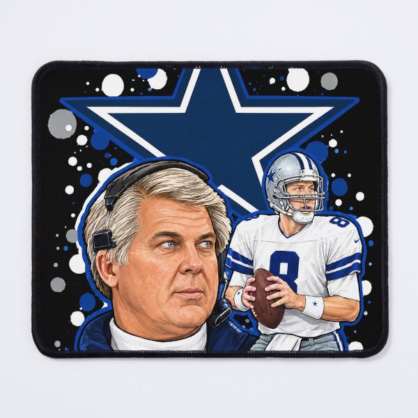 Item preview, Cowboys Aikman and Jimmy Johnson designed and sold by gjnilespop.