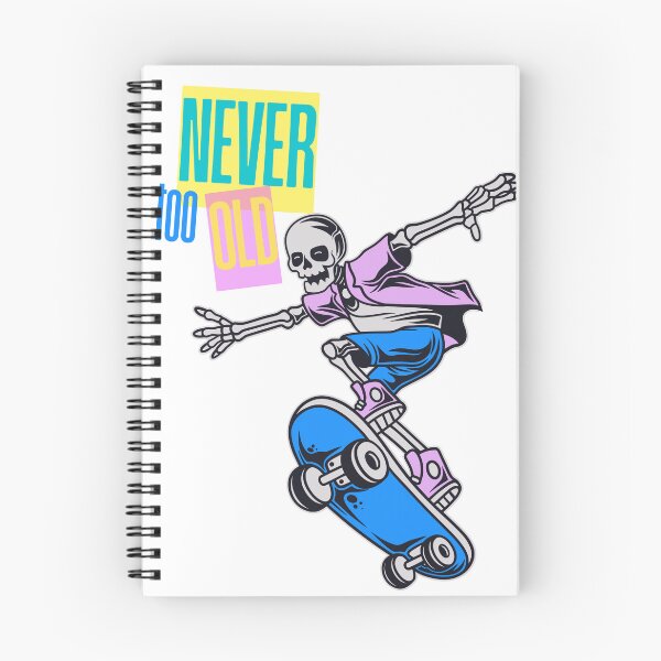 Item preview, Old school skaters – never too old designed and sold by No-925Designs.