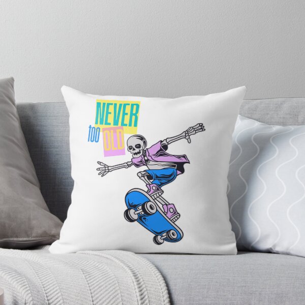 Item preview, Old school skaters – never too old designed and sold by No-925Designs.