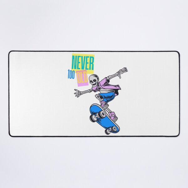 Item preview, Old school skaters – never too old designed and sold by No-925Designs.