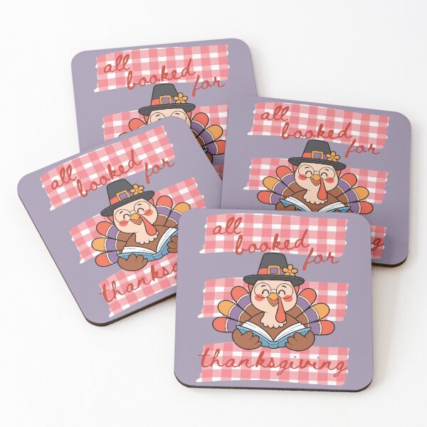 Item preview, Copy of All Booked for Thanksgiving Day Cute Turkey Reading Book Club Love Books and Fall Bookish designed and sold by Forevermore.