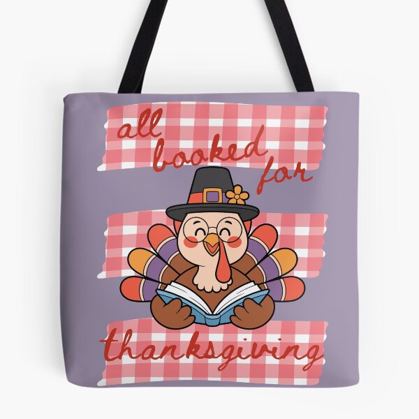 Item preview, Copy of All Booked for Thanksgiving Day Cute Turkey Reading Book Club Love Books and Fall Bookish designed and sold by Forevermore.