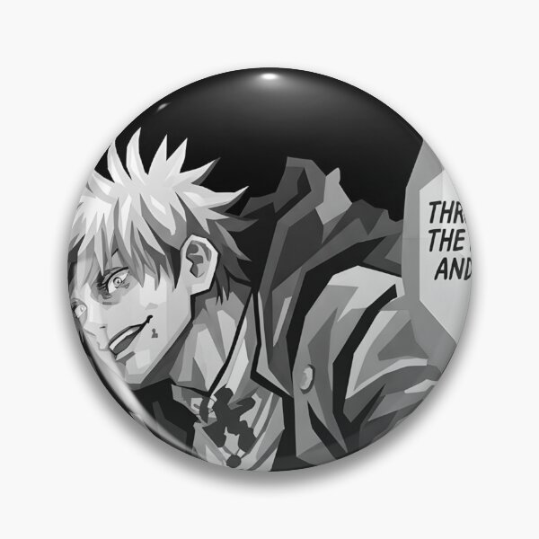 Item preview, Gojo satoru black and white designed and sold by verlonzariy.