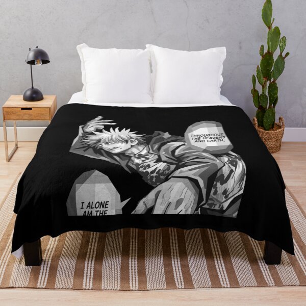 Aperçu de l'œuvre Gojo Satoru noir et blanc créée et vendue par verlonzariy.