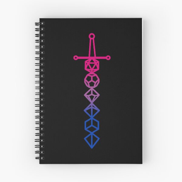 Item preview, Bisexual Pride D&D Dice Sword designed and sold by PerchingCrow.