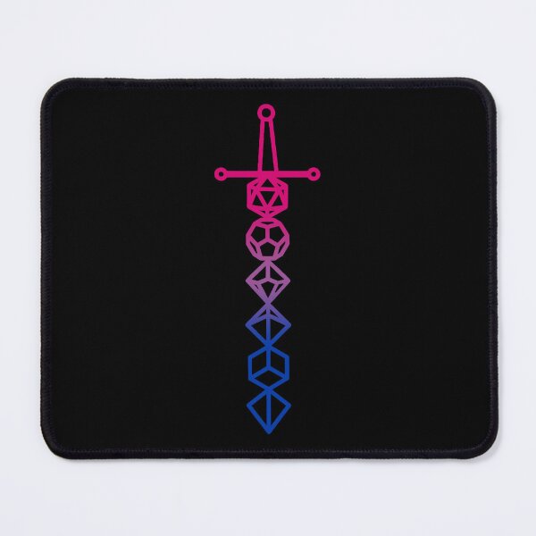 Item preview, Bisexual Pride D&D Dice Sword designed and sold by PerchingCrow.