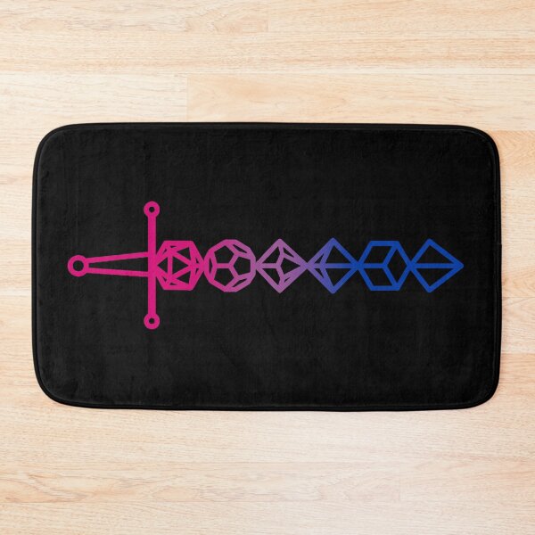 Item preview, Bisexual Pride D&D Dice Sword designed and sold by PerchingCrow.