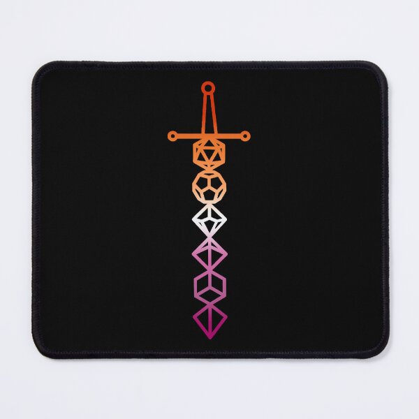 Item preview, Copy of Trans Pride D&D Dice Sword designed and sold by PerchingCrow.