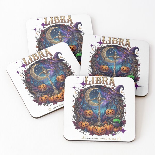 Item preview, Halloween Zodiac Sign Libra designed and sold by IvonneDesigns.