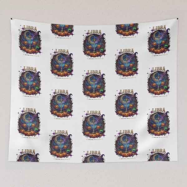 Item preview, Halloween Zodiac Sign Libra designed and sold by IvonneDesigns.