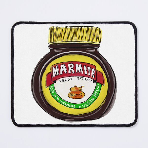 Item preview, Classic Marmite jar hand drawn designed and sold by KateIvesArt.