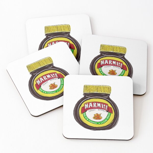 Item preview, Classic Marmite jar hand drawn designed and sold by KateIvesArt.