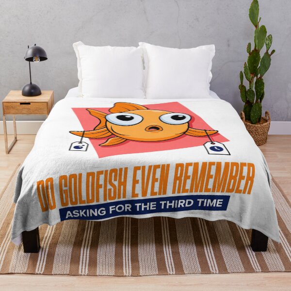 Item preview, Do Goldfish Even Remember Design designed and sold by NullSpacePrints.