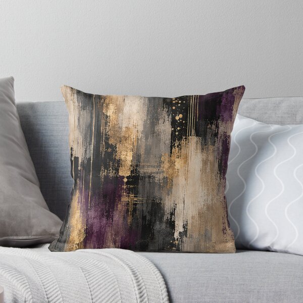 Item preview, Purple Gold Luxury Abstract Texture designed and sold by RetroPop23.