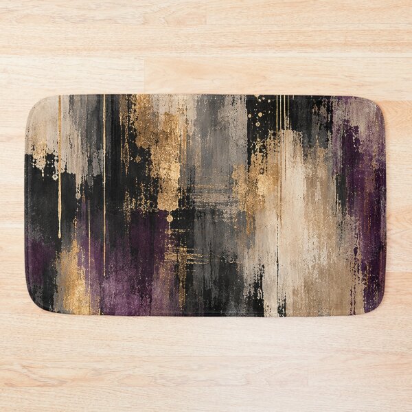 Item preview, Purple Gold Luxury Abstract Texture designed and sold by RetroPop23.