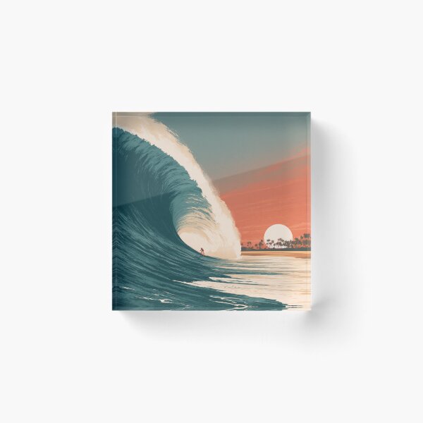 Item preview, Big Wave Surfer designed and sold by bubblyrainbow.