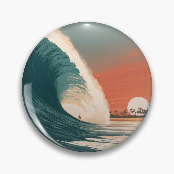 Item preview, Big Wave Surfer designed and sold by bubblyrainbow.