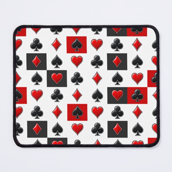 Item preview, Classic Playing Card Suits Pattern designed and sold by Ederson D'Mind.