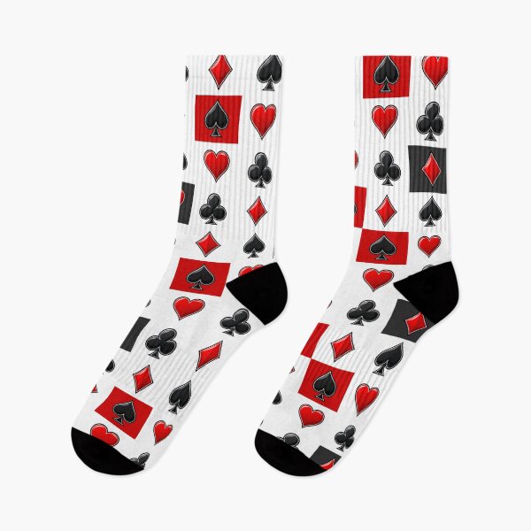 Item preview, Classic Playing Card Suits Pattern designed and sold by Ederson D'Mind.