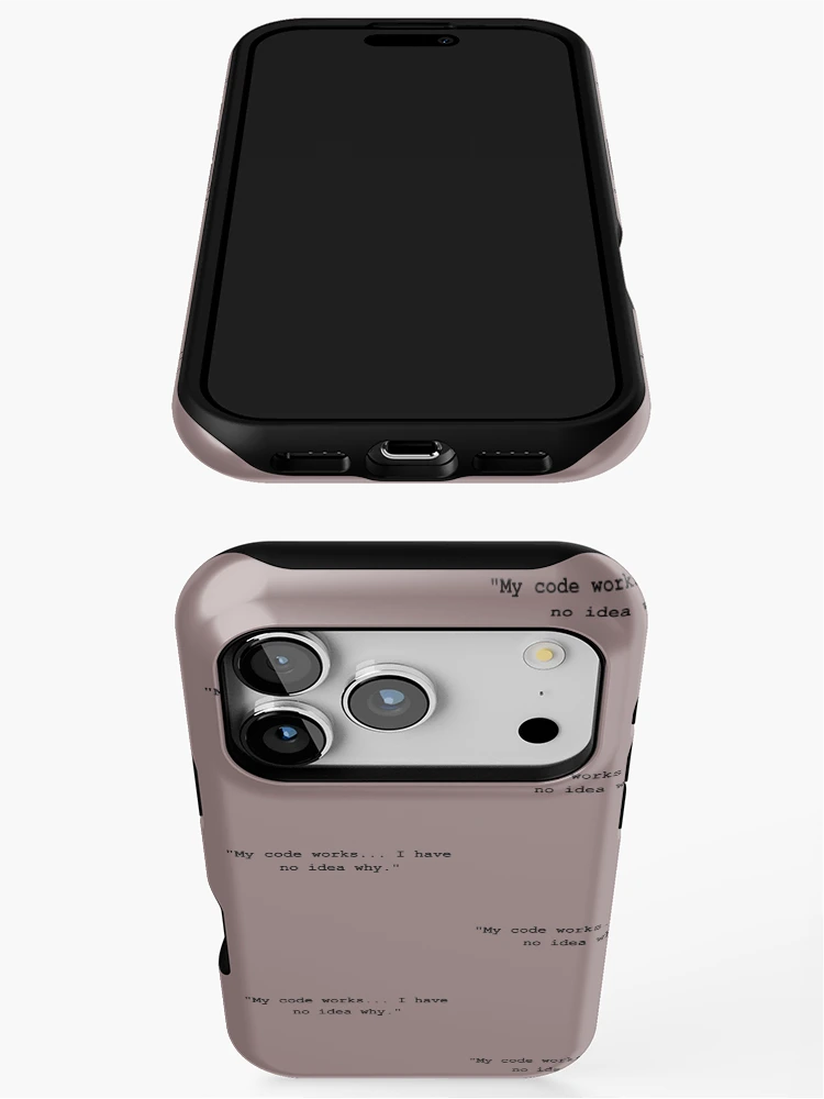 Thumbnail 3 of 4, iPhone Case, Programming designed and sold by Basado.