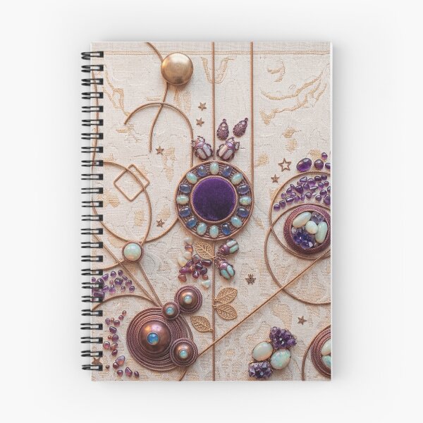 Item preview, Mystic Amethyst & Opal Celestial Wirework Display Set designed and sold by KingsArtworx 2.
