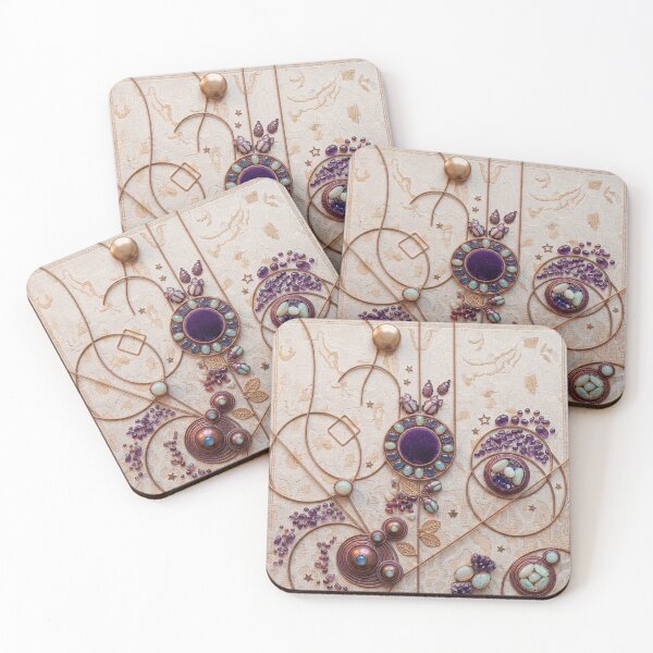 Item preview, Mystic Amethyst & Opal Celestial Wirework Display Set designed and sold by KingsArtworx 2.