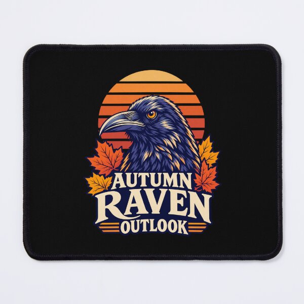 Item preview, Autumn Raven Outlook Vintage Fall designed and sold by LuveraxArt.