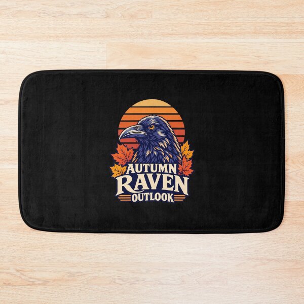 Item preview, Autumn Raven Outlook Vintage Fall  designed and sold by LuveraxArt.
