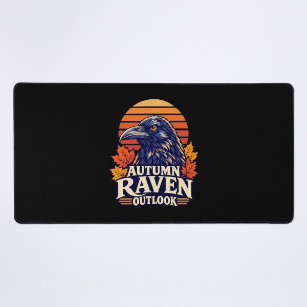 Item preview, Autumn Raven Outlook Vintage Fall  designed and sold by LuveraxArt.