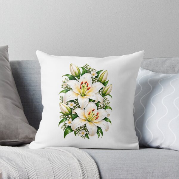 Item preview, Beautiful white Lily flowers designed and sold by SABEHAT.