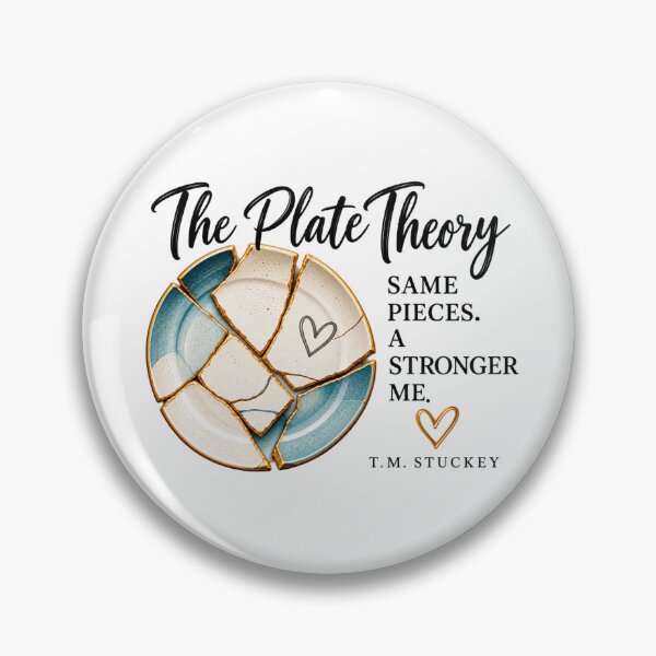 Item preview, The Plate Theory – Same Pieces, A Stronger Me | Rebuilding & Resilience designed and sold by TMS-Designs.