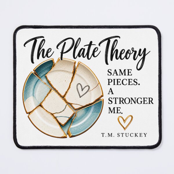 Item preview, The Plate Theory – Same Pieces, A Stronger Me | Rebuilding & Resilience designed and sold by TMS-Designs.