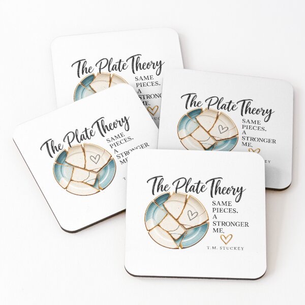 Item preview, The Plate Theory – Same Pieces, A Stronger Me | Rebuilding & Resilience designed and sold by TMS-Designs.