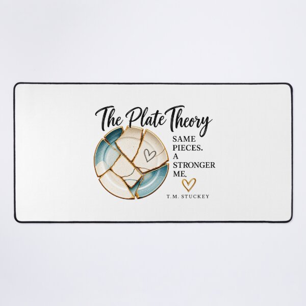 Item preview, The Plate Theory – Same Pieces, A Stronger Me | Rebuilding & Resilience designed and sold by TMS-Designs.
