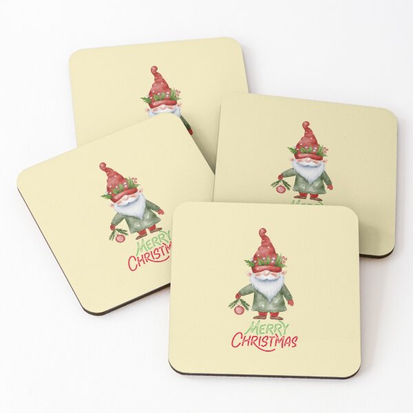 Item preview, Cute Laughing gnome Merry Christmas designed and sold by stormk10.