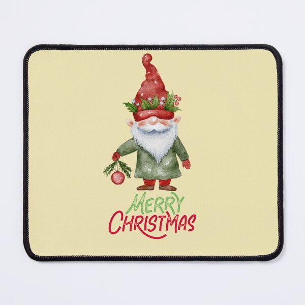 Item preview, Cute Laughing gnome Merry Christmas designed and sold by stormk10.