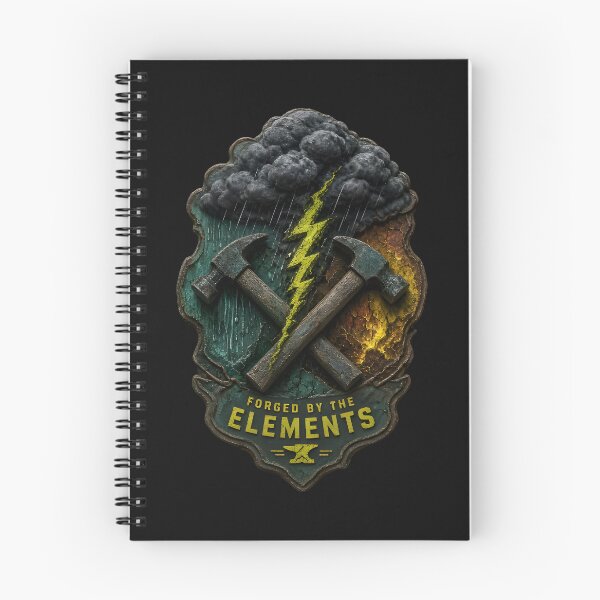 Item preview, Forged By The Elements Trade Worker Shirt designed and sold by StudioBilly3000.