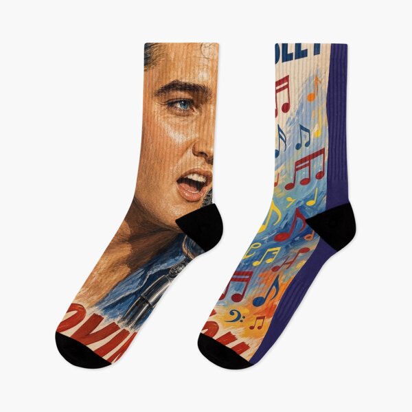 Item preview, ​Elvis Presley Loving You 1957 Vintage Movie Poster Retro Art designed and sold by ElvisVintagePosters.