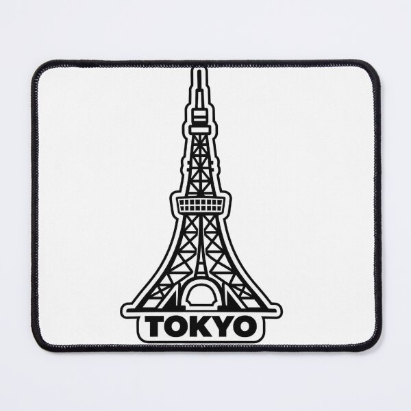 Item preview, Tokyo Tower Landmark Silhouette Souvenir Design designed and sold by Kenzie & Co.