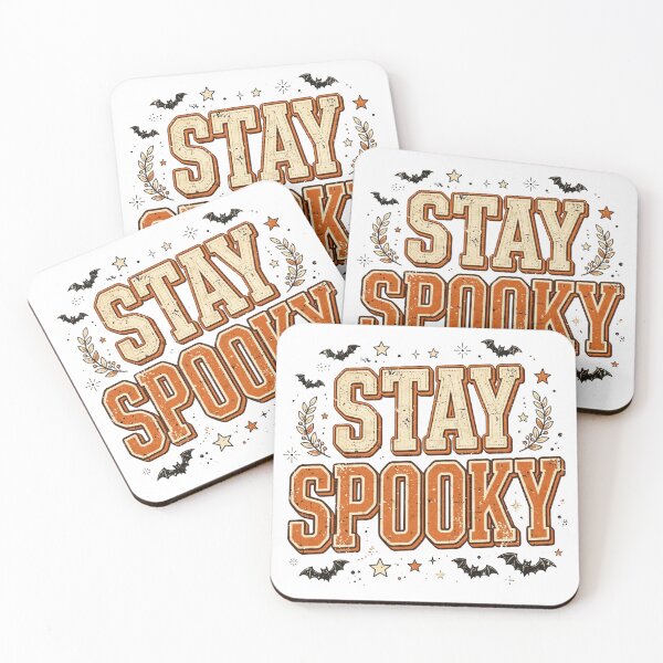 Item preview, Stay Spooky | Retro Varsity Halloween Text Design designed and sold by HexAndHearth.