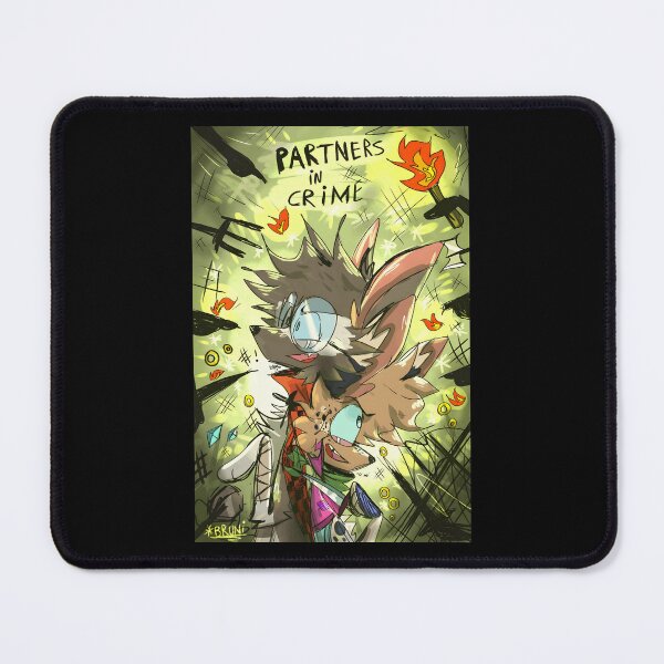 Item preview, Partners in Crime Cartoon Characters designed and sold by elijbclaude.
