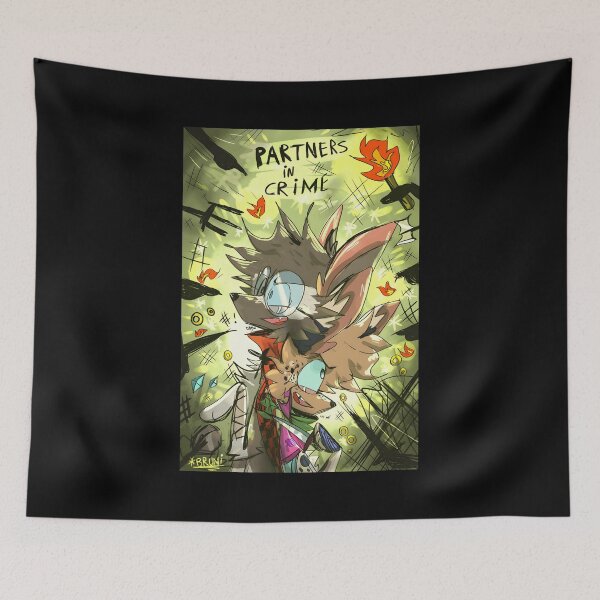 Item preview, Partners in Crime Cartoon Characters designed and sold by elijbclaude.