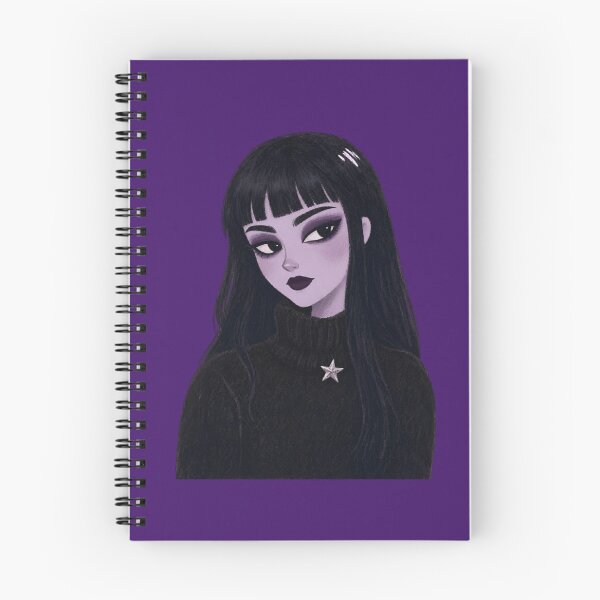 Item preview, Pastel Goth Anime Girl Dark Aesthetic Portrait⁠ designed and sold by VibeDistrictLab.
